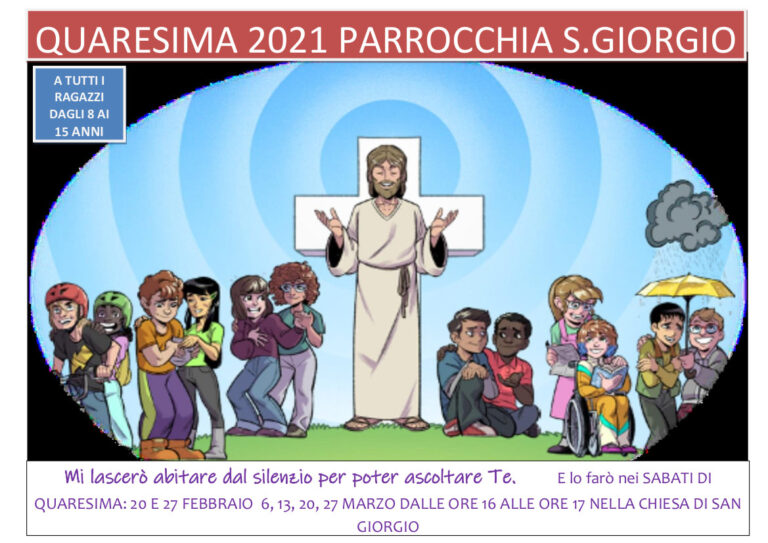 QUARESIMA 2021 MANIFESTO